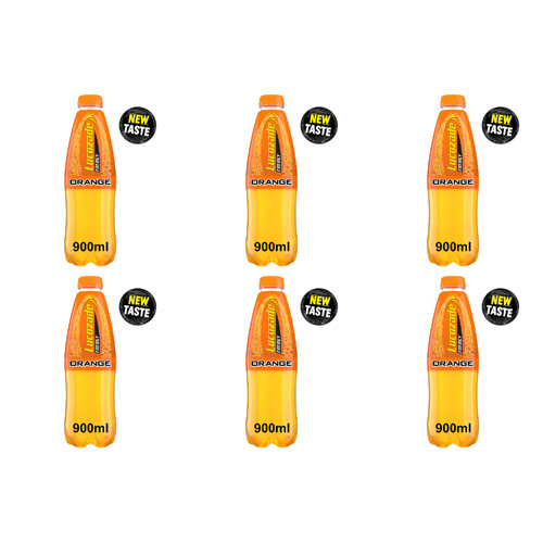 Lucozade Energy Orange 900ml (Bulk Buy Pack Of 6)