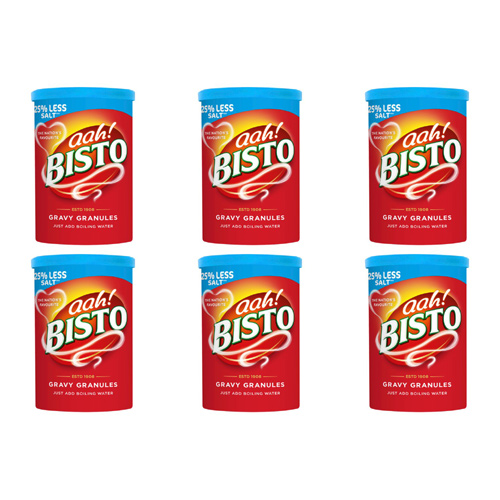 Bisto Reduced Salt Granules (Bulk Buy Pack Of 6)