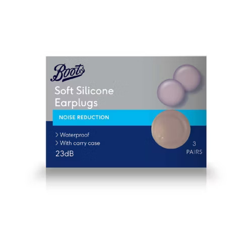Boots Soft Silicone Earplugs 3S