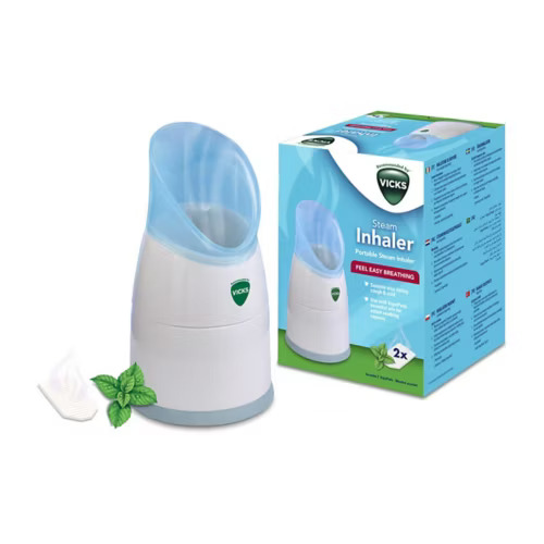 Vicks Personal Steam Inhaler with Two Scent Pad