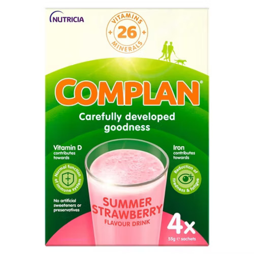 Complan Strawberry Nutritional Drink Sachet