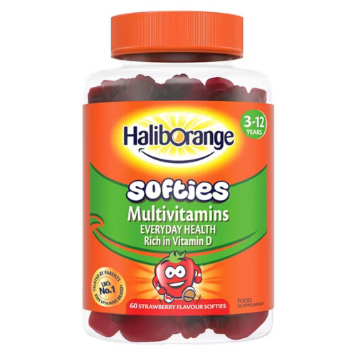 Haliborange 3-12 Years Multivitamins Everyday Health - 60 Strawberry Flavour