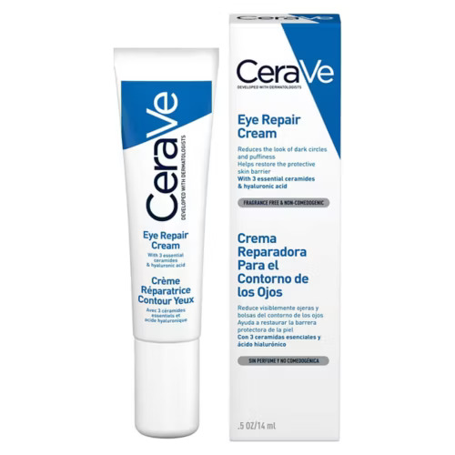 CeraVe Eye Repair Cream with Ceramides & Hyaluronic Acid for Dark Circles (Bulk Buy Pack Of 6)