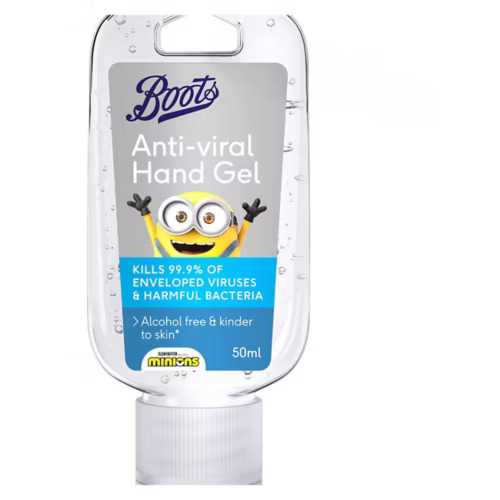 Boots Anti-Viral Hand Gel 50ml - Minions