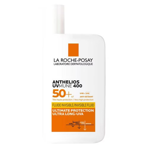 La Roche-Posay Anthelios UVMune 400 Invisible Fluid Non-Perfumed Suncream SPF50+