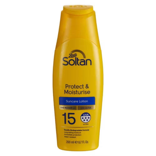 Soltan Protect & Moisturise Suncare Lotion SPF15