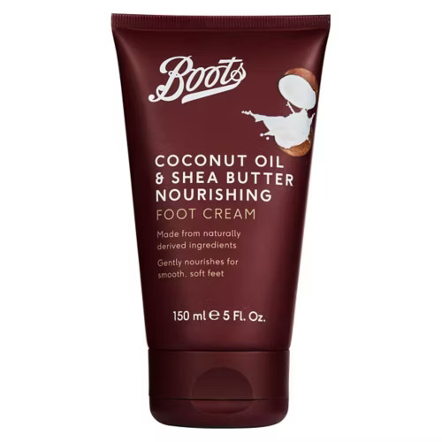 Boots Coconut Oil & Shea Butter Nourishing Foot Cream (Bulk Buy Pack Of 6)