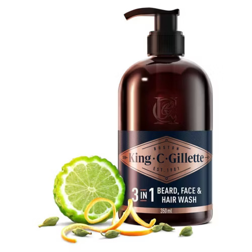 King C. Gillette Beard And Face Wash