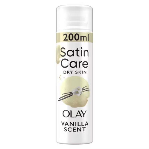Venus Satin Care Shaving Gel for Dry Skin with Vanilla Cashmere