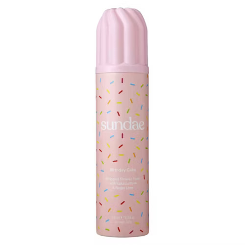 Sundae Birthday Cake Whipped Shower Foam