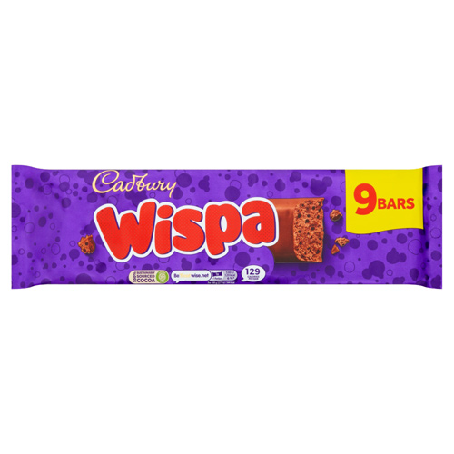 Cadbury Wispa 9 Bars Pack