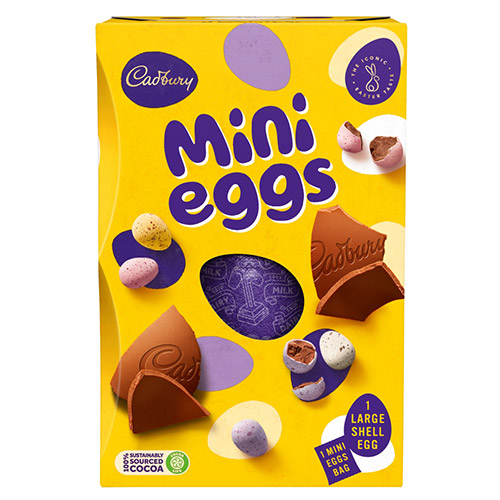 Cadbury Mini Eggs Large Easter Egg