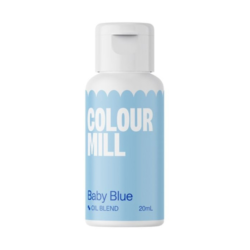 Colour Mill Baby Blue - Oil Based Colouring 20ml (Bulk Buy Pack Of 6)