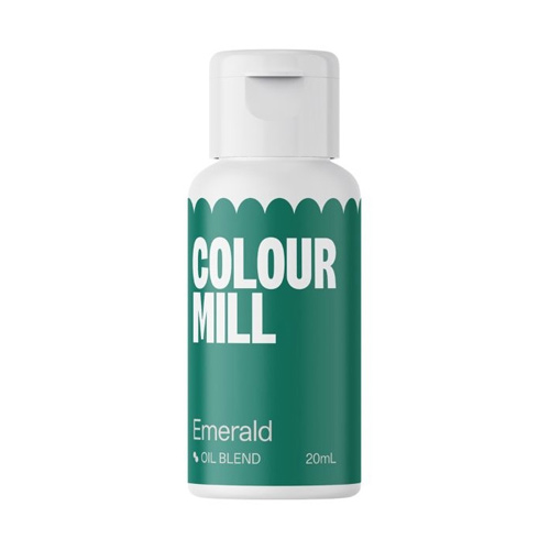 Colour Mill Emerald - Oil Based Colouring 20ml (Bulk Buy Pack Of 6)