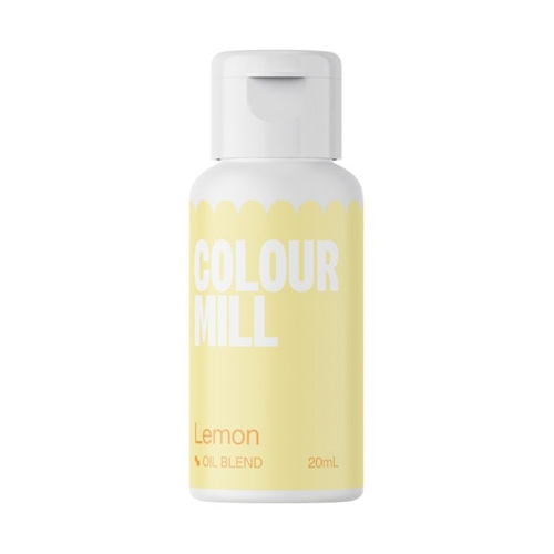 Colour Mill Lemon - Oil Based Colouring 20ml (Bulk Buy Pack Of 6)