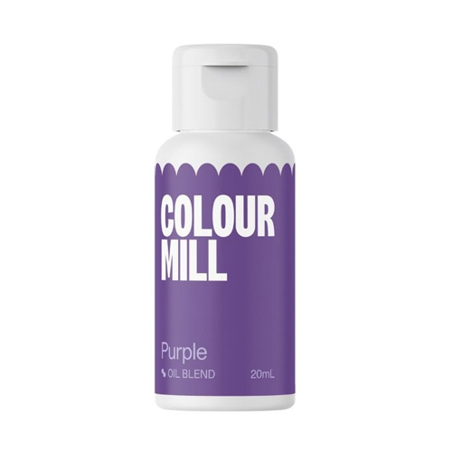 Colour Mill Purple - Oil Based Colouring 20ml (Bulk Buy Pack Of 6)