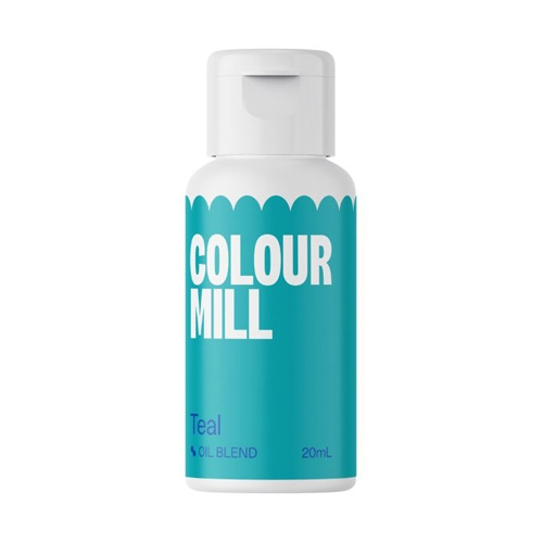 Colour Mill Teal - Oil Based Colouring 20ml (Bulk Buy Pack Of 6)