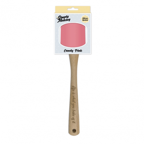 Simply Making Life Is What You Bake Of It Pink Spatula