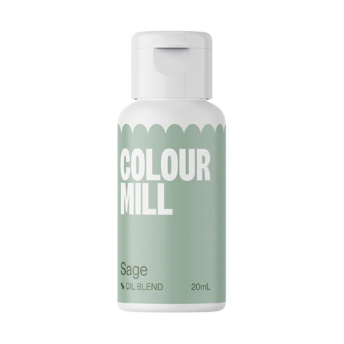 Colour Mill Sage - Oil Based Colouring 20ml (Bulk Buy Pack Of 6)