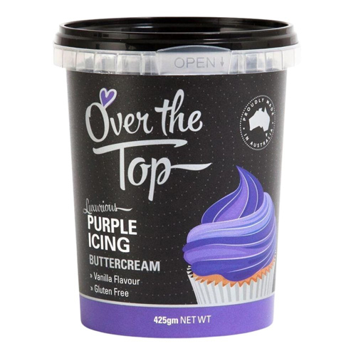 Over The Top Purple - 425g Buttercream