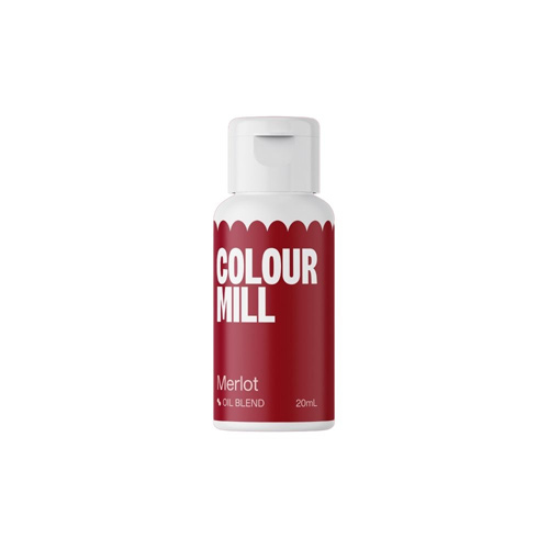 Colour Mill Merlot - Oil Based Colouring 20ml (Bulk Buy Pack Of 6)