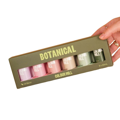 Colour Mill Botanicals Gift Set Of 6 - Oil Based Colouring 20ml (Bulk Buy Pack Of 6)