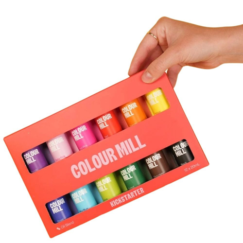 Colour Mill Oil-Based Food Dye Set, 20ml Each, 6 Colors: Baby Blue, Navy, Royal, Sky Blue, Teal, Tiffany - View #3