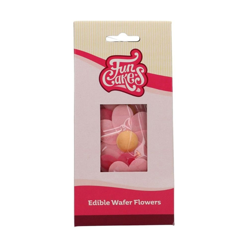 FunCakes Violet - Edible Wafer Flowers Pack Of 8