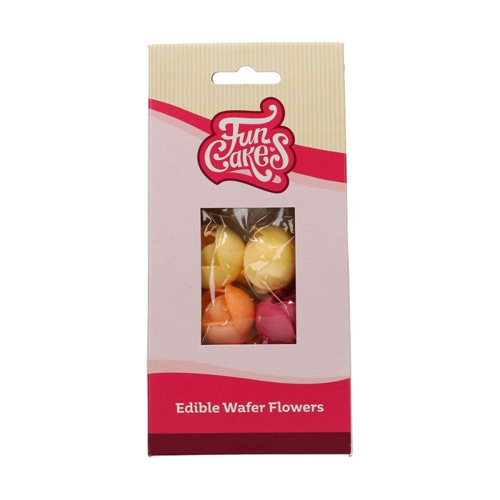 FunCakes Peony - Edible Wafer Flowers Pack Of 7