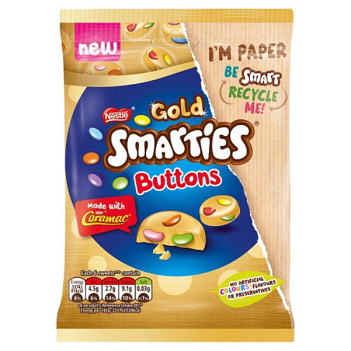Smarties Gold Buttons