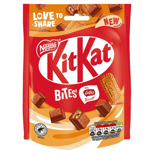 Kit Kat Lotus Biscoff Bites