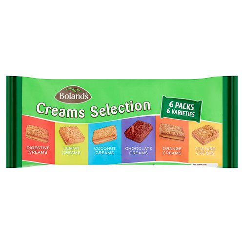 Bolands Creams Selection 6 Pack