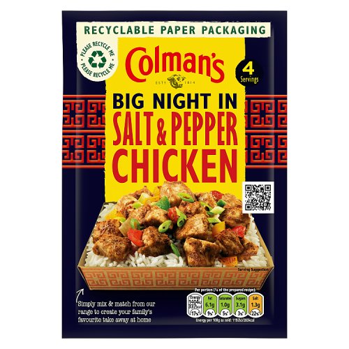 Colmans Big Night In Salt & Pepper Chicken Sachet
