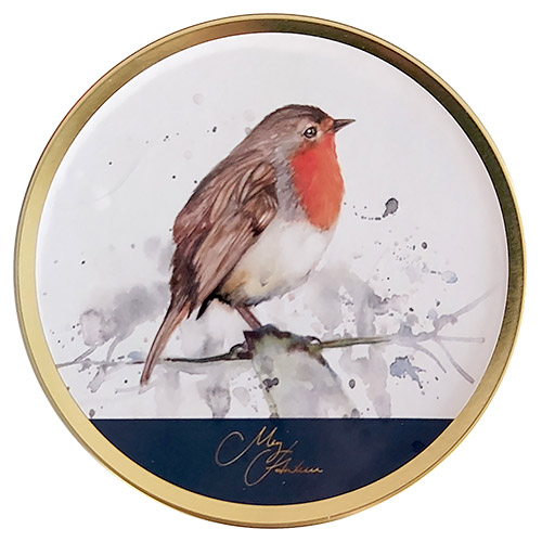 Simpkins Mixed Fruit Travel Sweets Robin Tin