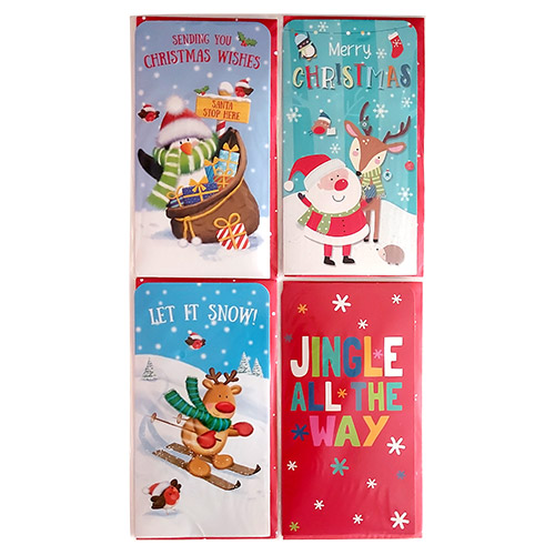 Tom Smith Cute Christmas Money Wallets Various 1 Supplied