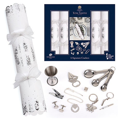Tom Smith Silver Signature Crackers 6pk