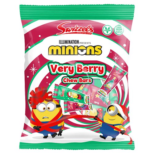 Swizzels Minions Very Berry Chew Bars