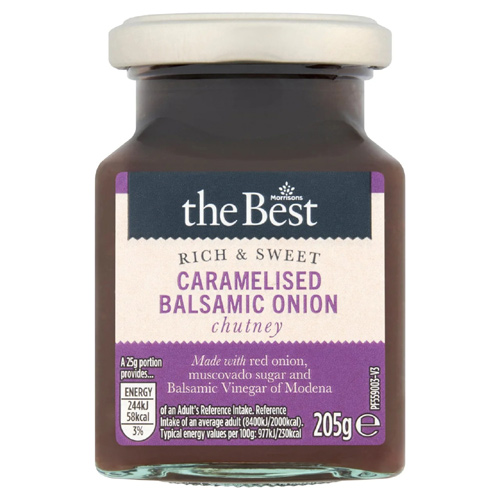 Morrisons The Best Caramelised Balsamic Onion Chutney