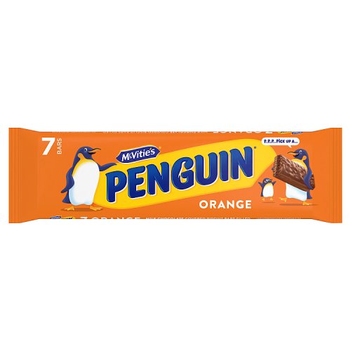 McVities Penguin Orange 7 Pack