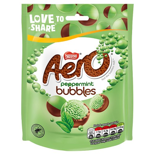 Nestle Aero Bubbles Peppermint (102g)