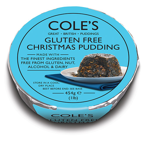 Coles Gluten Nut and Alcohol Free Christmas Pudding