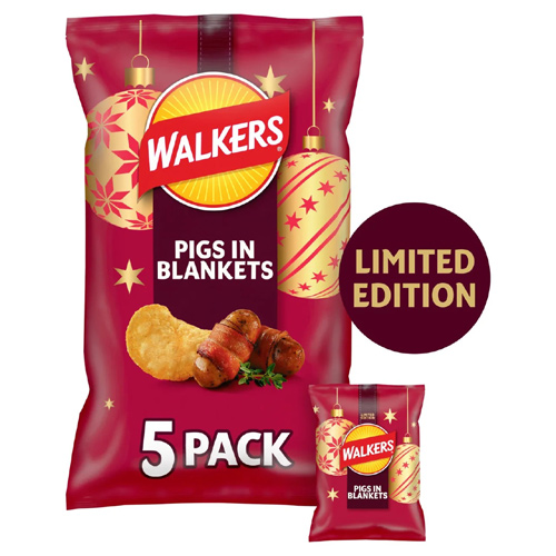 Walkers Pigs In Blankets 5 Pack