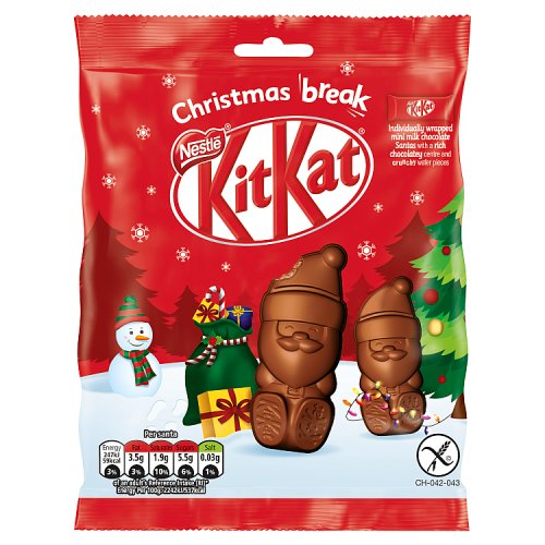 Nestle Kit Kat Mini Santa Pouch