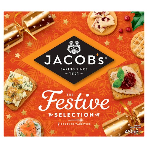 Jacobs Christmas Biscuits for Cheese