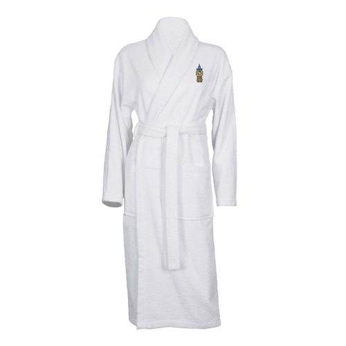 Luxury Bathrobe with Big Ben Embroidered Logo