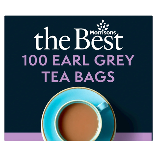 Morrisons The Best Earl Grey Tea Bags (Bulk Buy Pack Of 6)