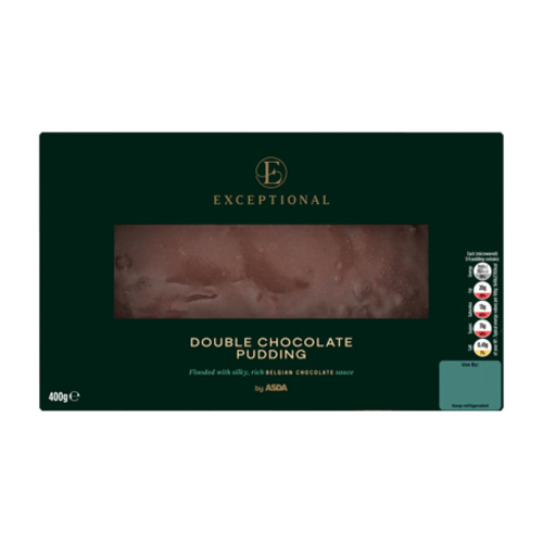 Exceptional by Asda Double Chocolate Pudding