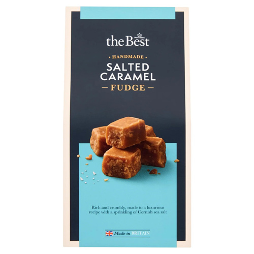 Morrisons The Best Salted Caramel Fudge (Bulk Buy Pack Of 6)