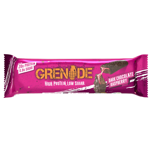 Grenade Dark Chocolate Raspberry Protein Bar