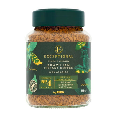 Exceptional By Asda Brazilian Instant Coffee